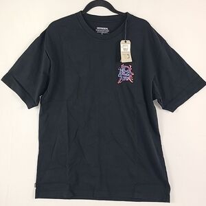 NWT COMMENCAL Men's Psychodelic Loose Fit Shirt Sleeve T-shirt Black Sz XL